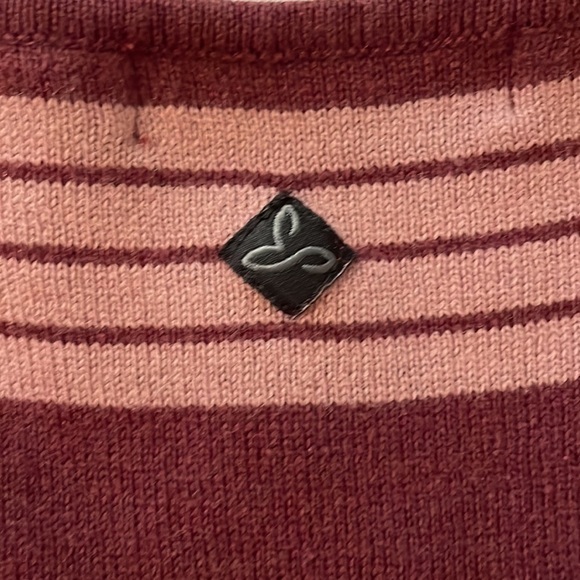 PRANA SYDNEY STRIPED SWEATER DRESS IN PORT - Picture 5 of 7